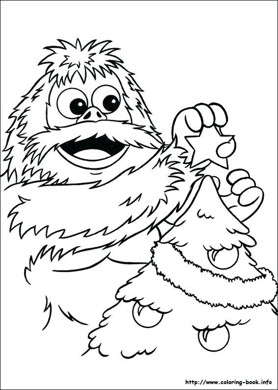 567x794 Christmas Coloring Pages Rudolph Red Nosed Reindeer Sleigh Ride