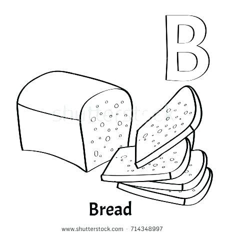 450x470 D Coloring Page Letter B Coloring Page Vector Alphabet Letter B