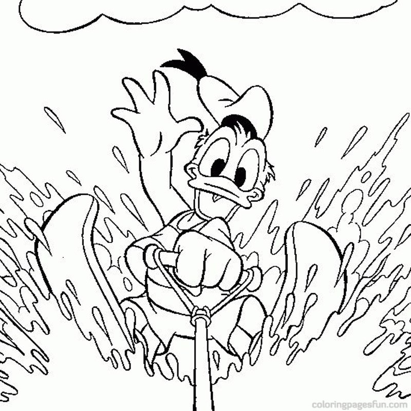 800x800 Water Slide Coloring Page Many Interesting Cliparts