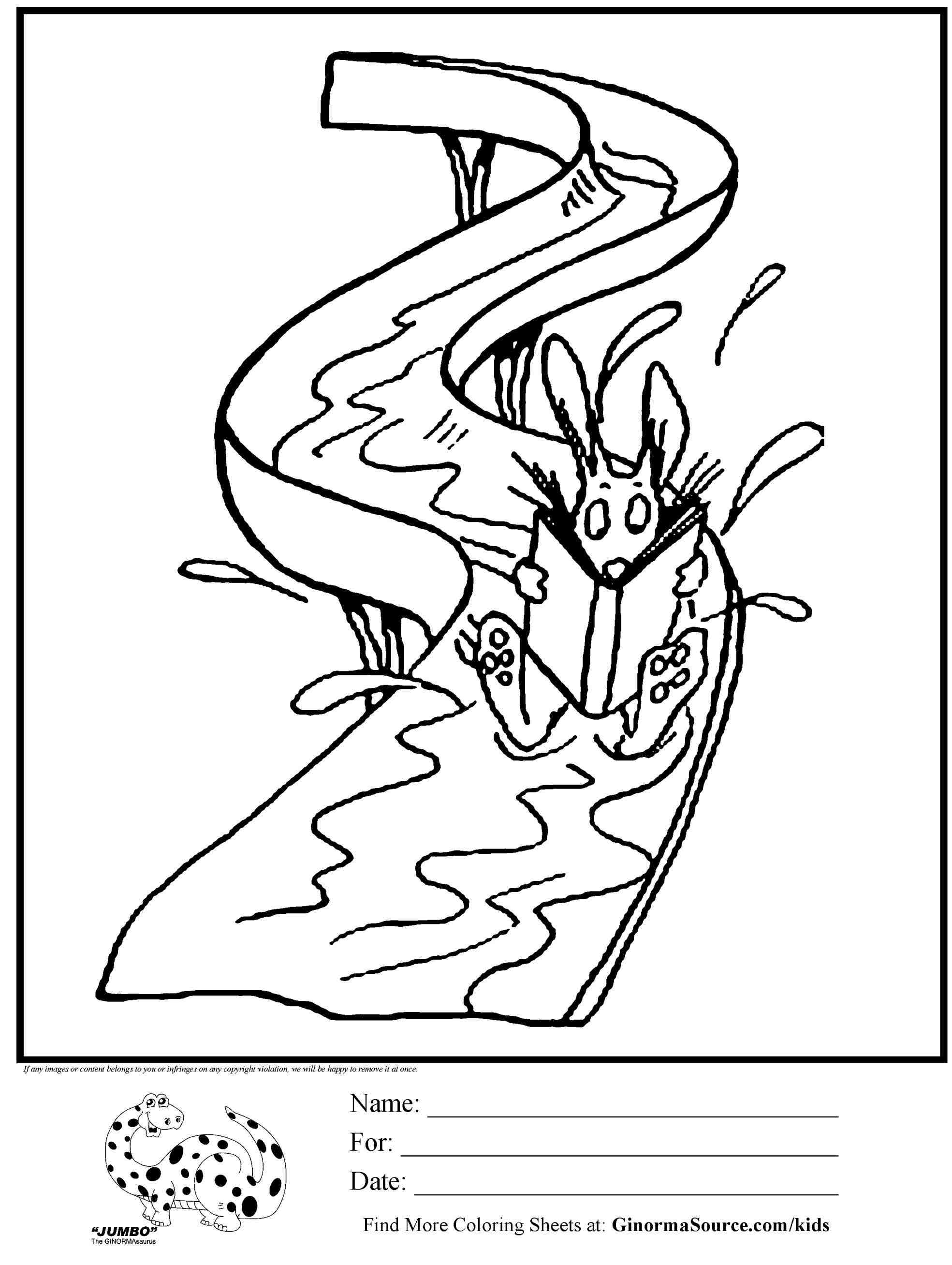 1969x2615 Water Slide Coloring Pages Web Coloring Pages