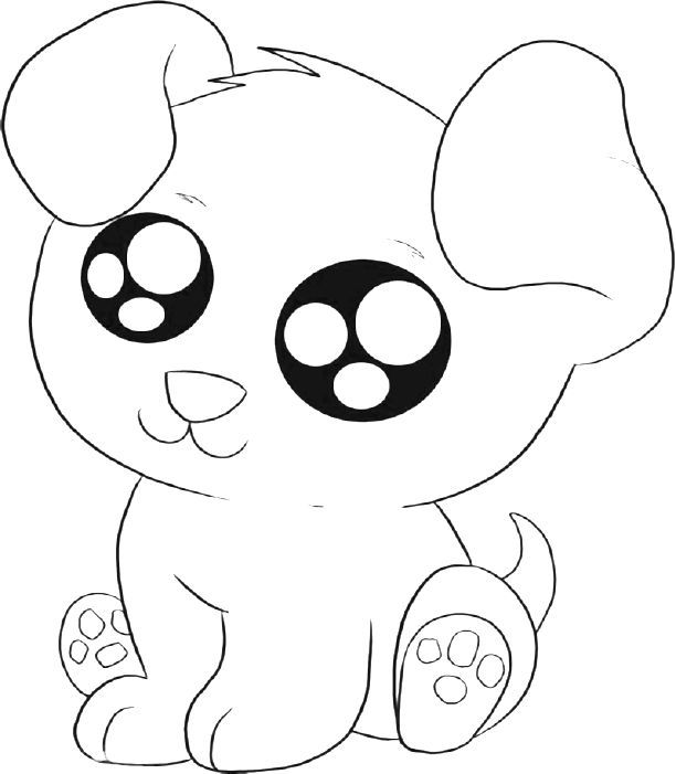 612x701 Cute Puppy Coloring Pages Printable Cute Puppies Coloring Pages