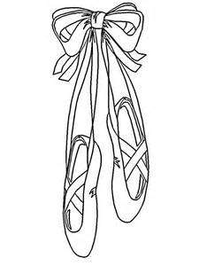 225x300 Ballerina Shoes Coloring Pages