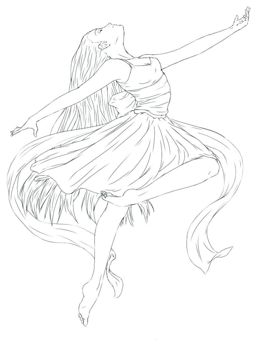 878x1136 Coloring Pages ~ Ballet Coloring Pages Ballerina Dance Shoes