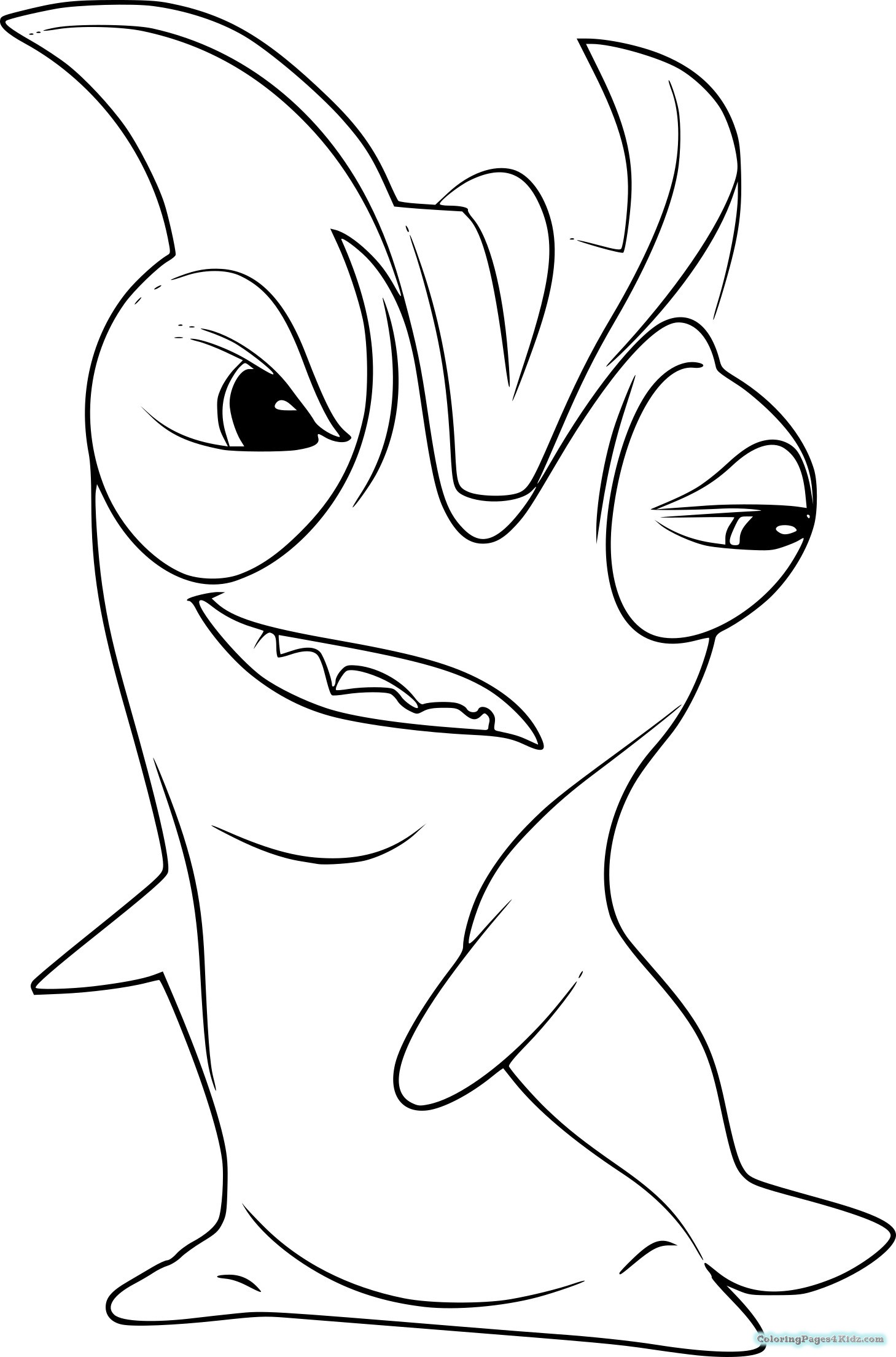 1459x2210 Slugterra Blaster Coloring Pages