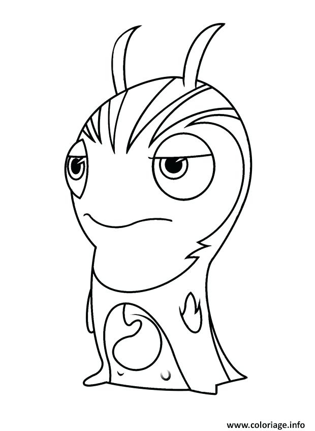 620x847 Coloriage Slugterra Burpy