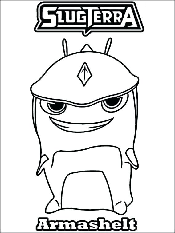 568x758 Coloring Pages Slugterra Burpy Free Of Coloriage Goon 72