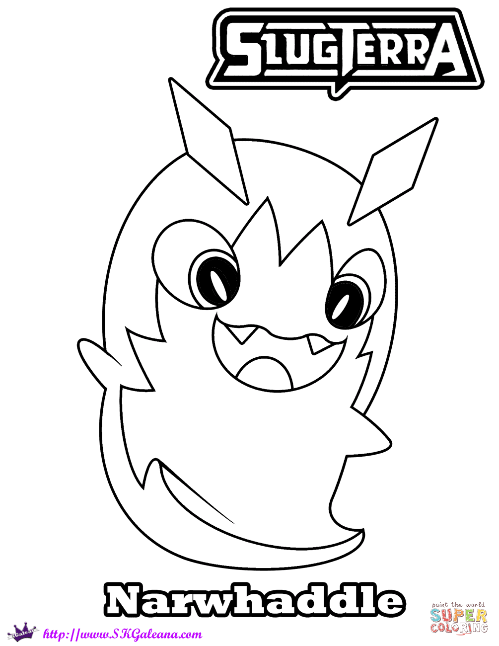 1005x1300 Cool And Opulent Slugterra Coloring Pages Printable Burpy Black