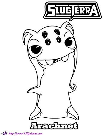 350x452 Slugterra Coloring Pages 01 Friday 13th Party