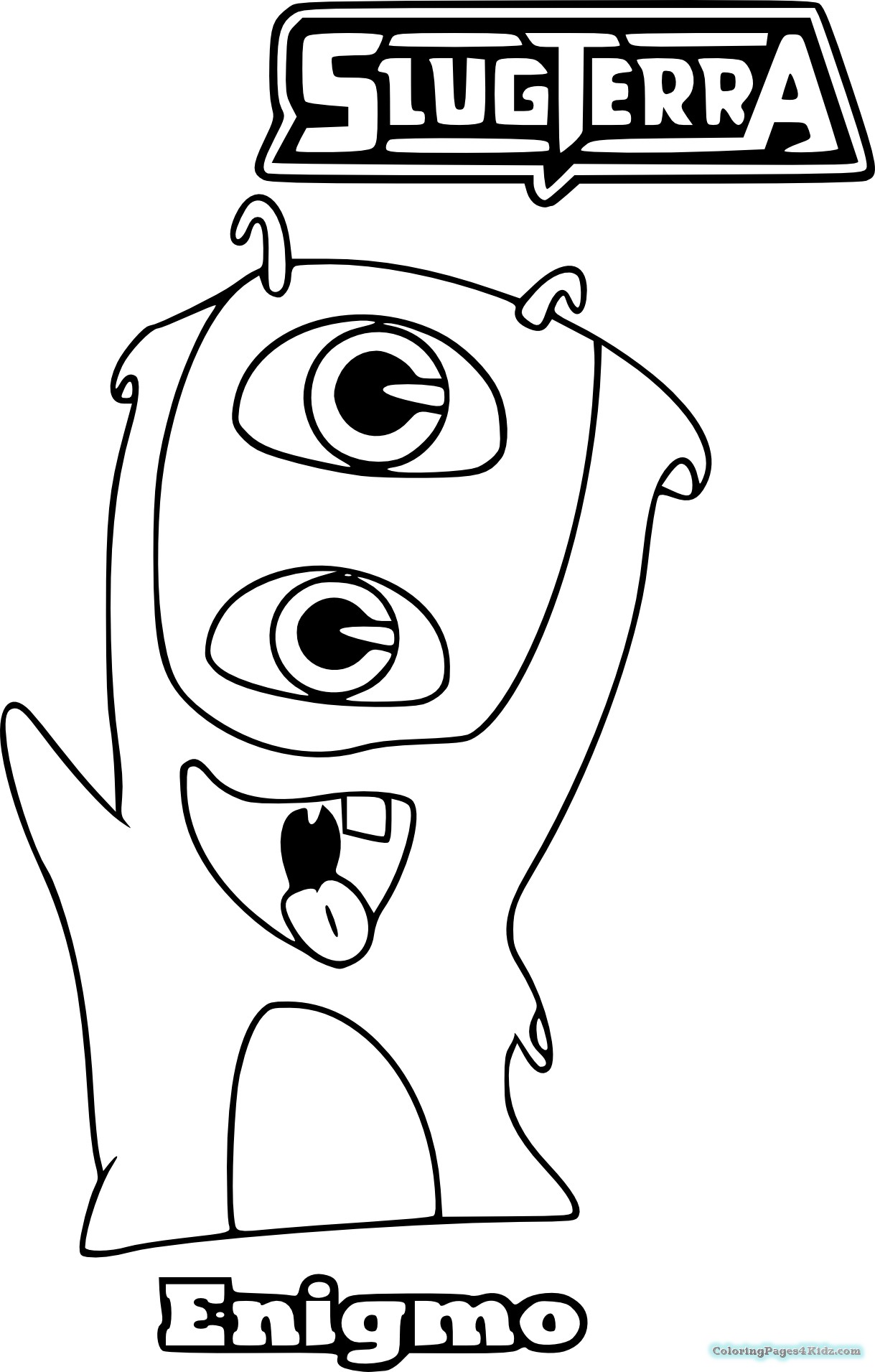 1219x1911 Slugterra Coloring Pages