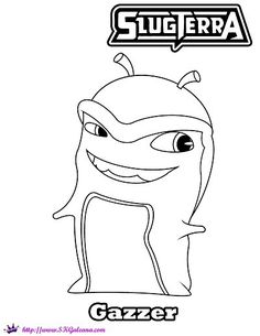 236x305 Free Printable Coloring Page Of Neotox From Slugterra Free