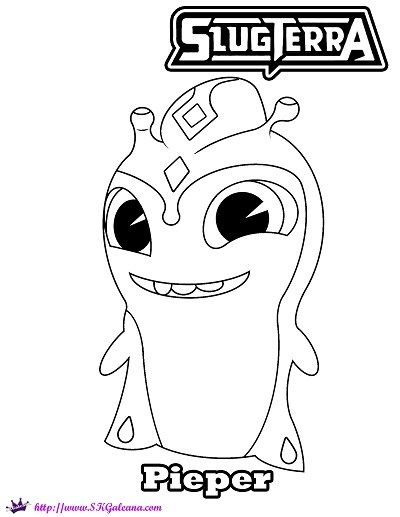 400x517 Free Pieper Coloring Page From Slugterra Into The Shadows Free