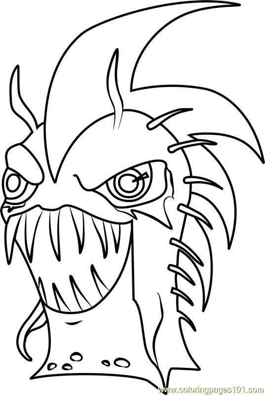 Slugterra Ghoul Coloring Pages