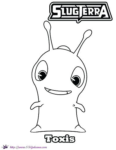 400x517 Slugterra Coloring Pages Coloring Pages Coloring Pages Ghoul Earth