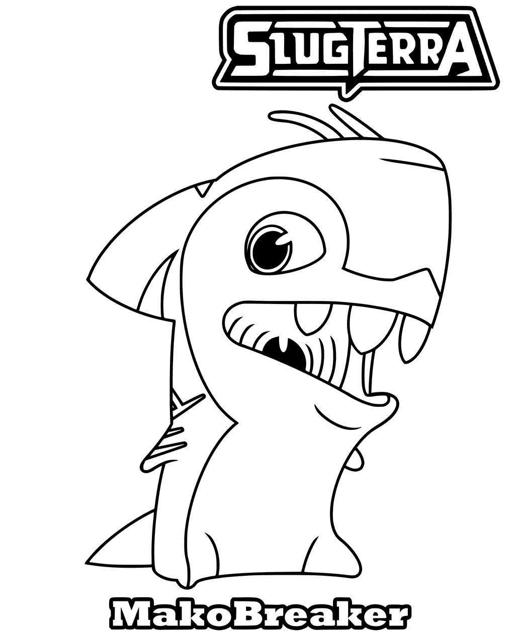 1024x1266 Slugterra Coloring Pages