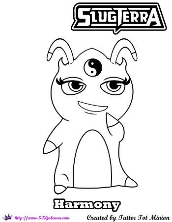 350x452 Slug Terra Coloring Pages To Print Slugterra Coloriage Babosas