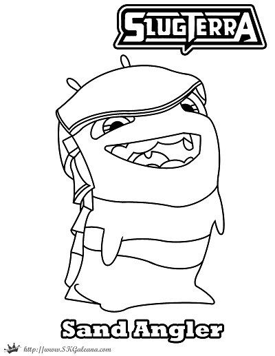 400x517 Slugterra printables, activities and coloring pages Snails