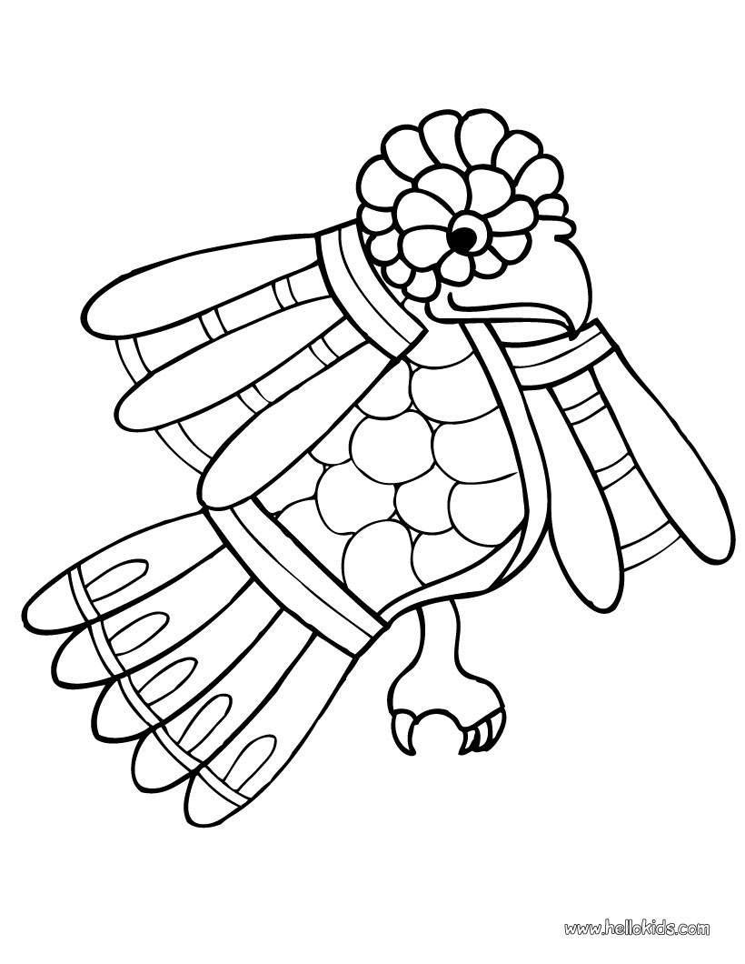 820x1060 Small Parrot Coloring Pages
