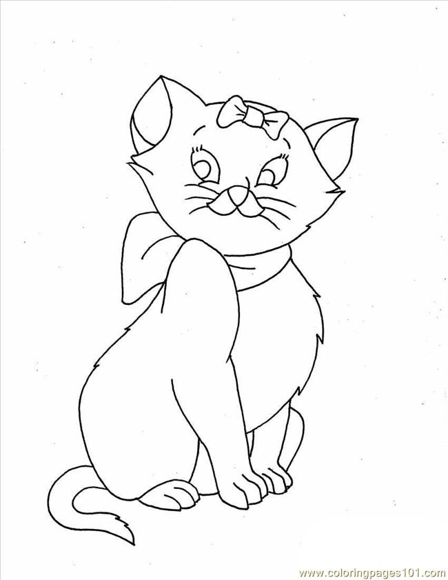 650x841 Cat Coloring Pages 2 Full Coloring Page