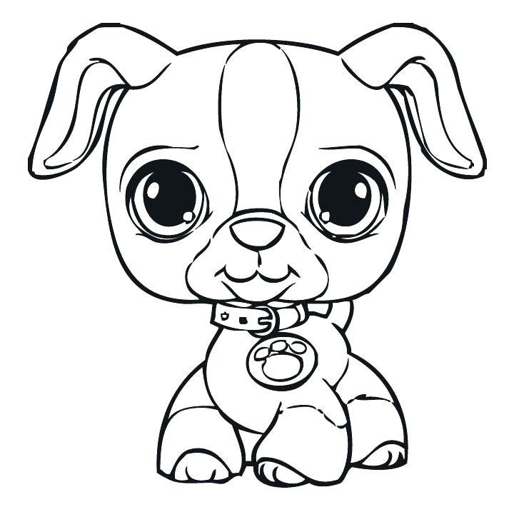 727x731 Doggie Coloring Pages Small Dog Coloring Pages Littlest Pet Shop