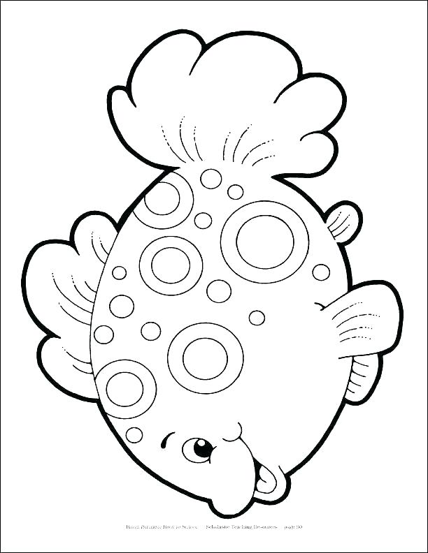 612x792 Fish Pictures To Color Coloring Page Purse Fish Pictures To Color