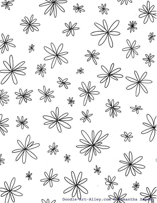 622x800 Flower Coloring Pages