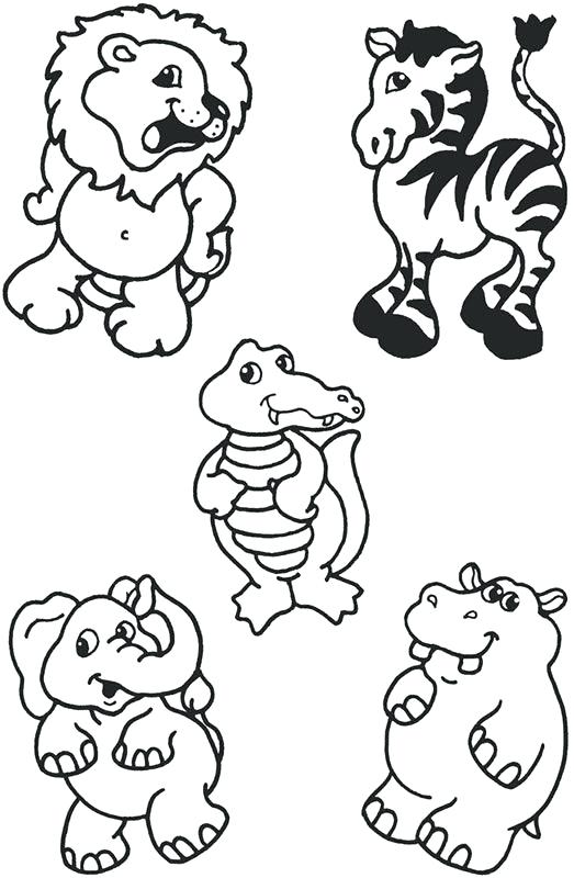 523x800 Smart Idea Jungle Animals Coloring Page Cute T8lscom Smart Idea