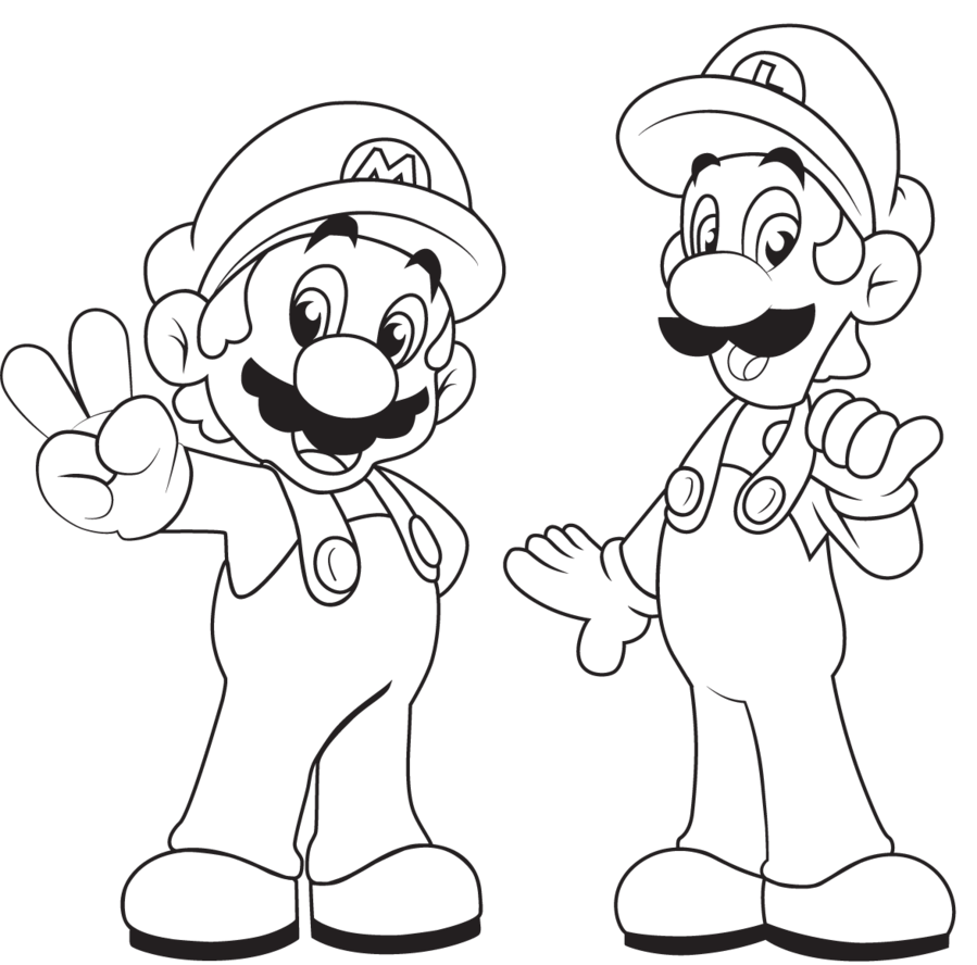 Smash Brothers Coloring Pages