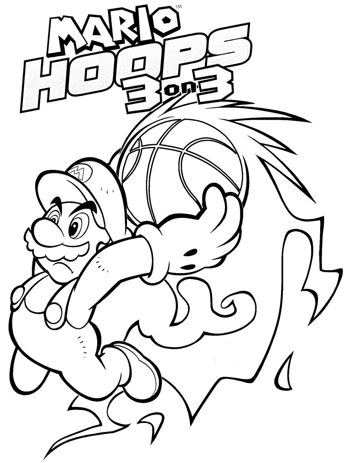 1200x1600 Super Mario Coloring Pages For Kids Printable Free Download