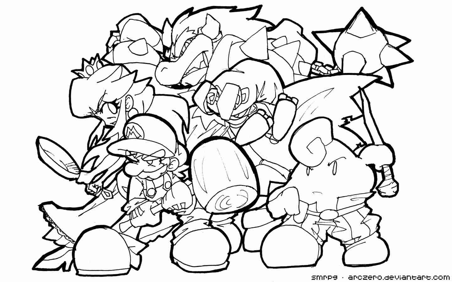 1440x900 Super Smash Bros Coloring Pages 11 Coloring Pages Amazing Olegratiy