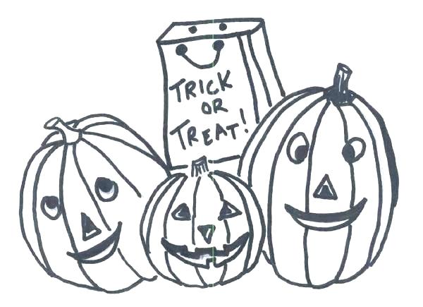 600x435 Cat And Pumpkin Coloring Pages Free Of Smile Cat And Pumpkin