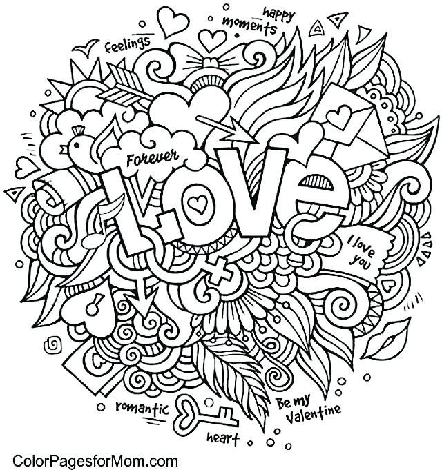 640x681 Heart Color Page Coloring Page Heart Color Page Heart Coloring