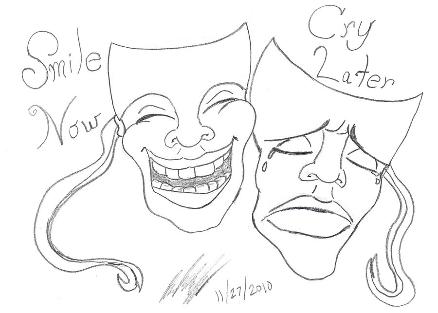 900x643 Awesome To Do Smile Now Cry Later Coloring Pages