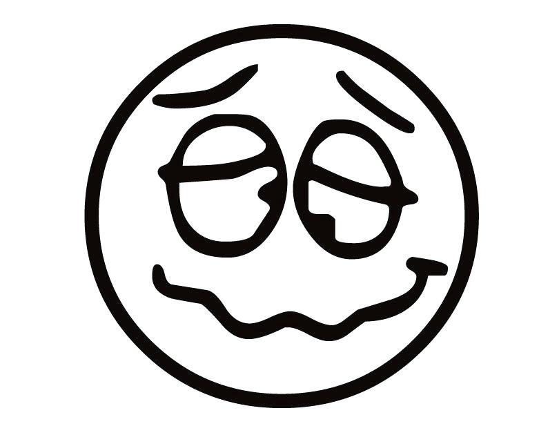 810x630 Free Smiley Face Coloring Pages Funny Home