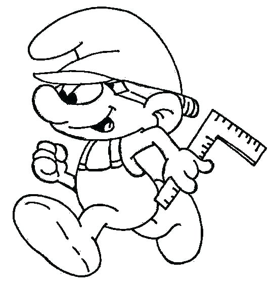 536x587 Smurf Coloring Pages Coloring Pages Coloring Page Smurfs Coloring