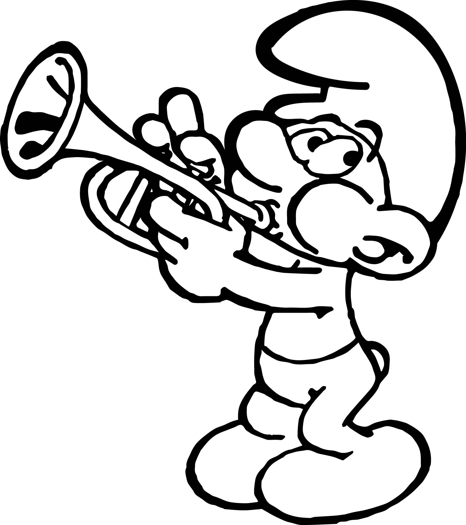 1529x1724 Useful Smurfs Coloring Pages Free Printable Sm