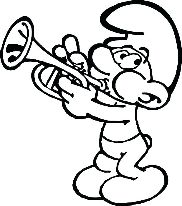618x697 Smurfette Coloring Pages Coloring Pages Smurfs Coloring Smurf
