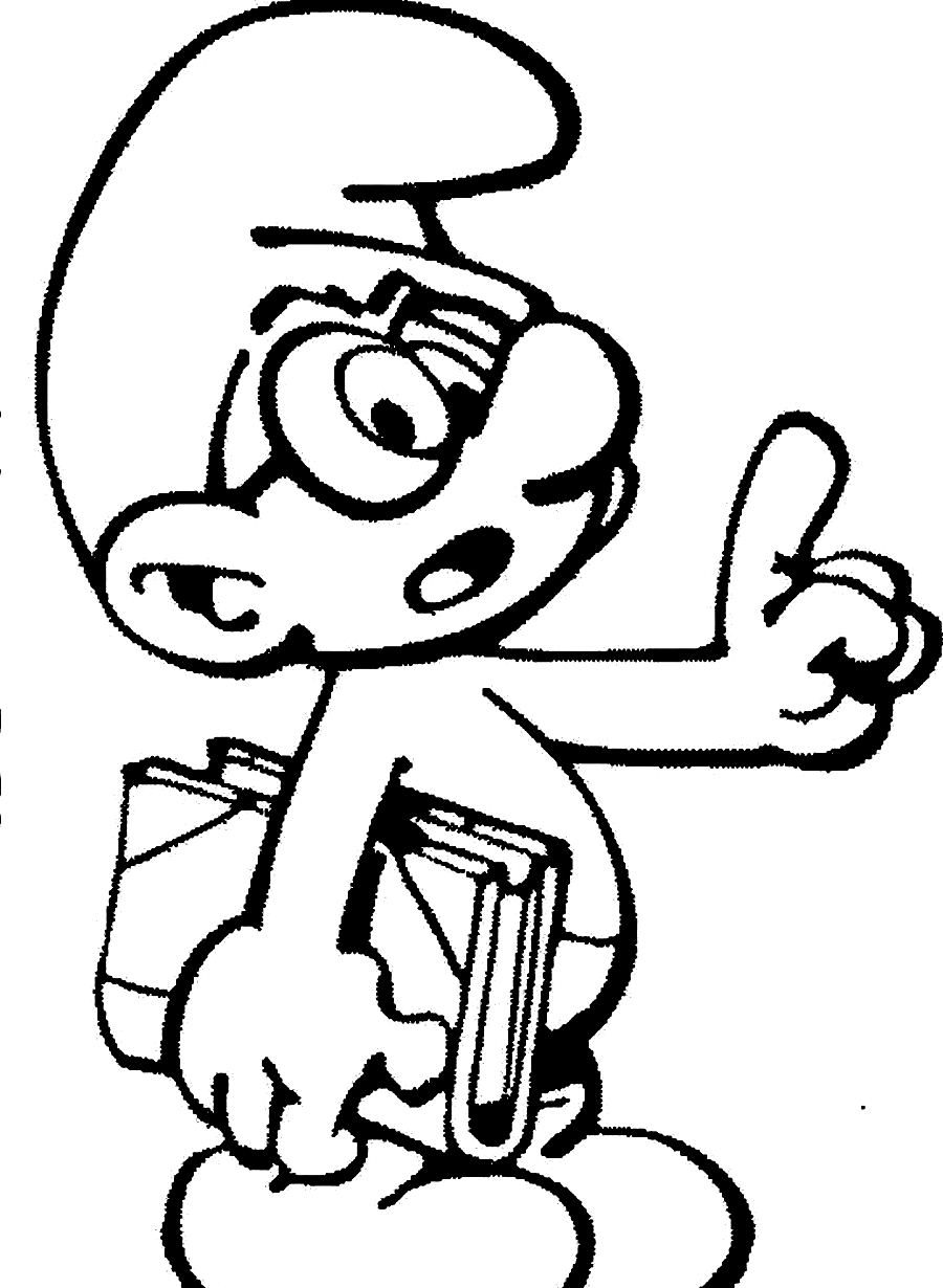 900x1230 Free Printable Smurf Coloring Pages For Kids