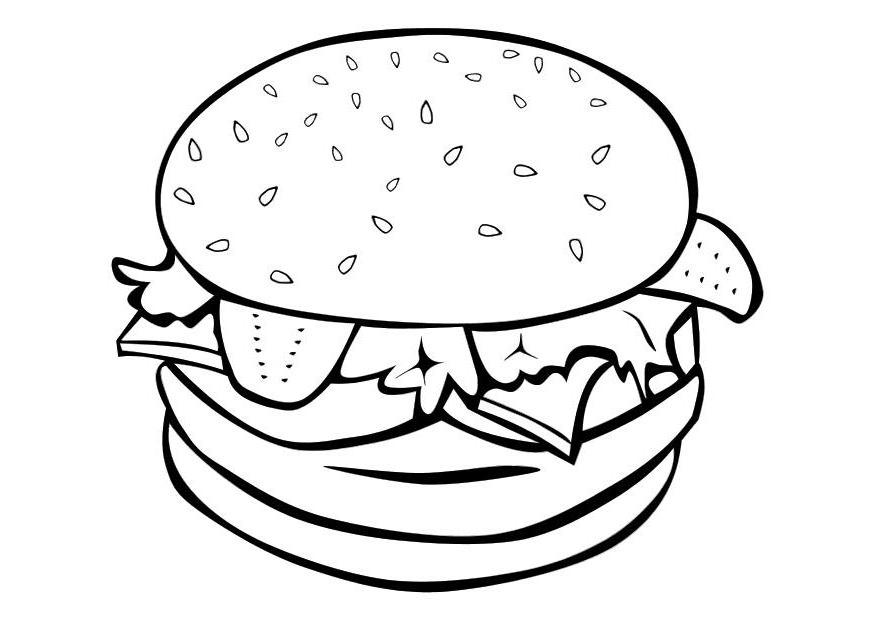 875x620 Free Coloring Pages Food