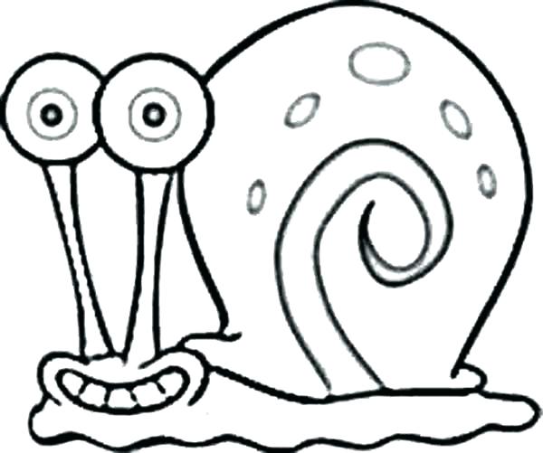 600x501 Snail Coloring Pages Snail Coloring Great Remarkable The Snail