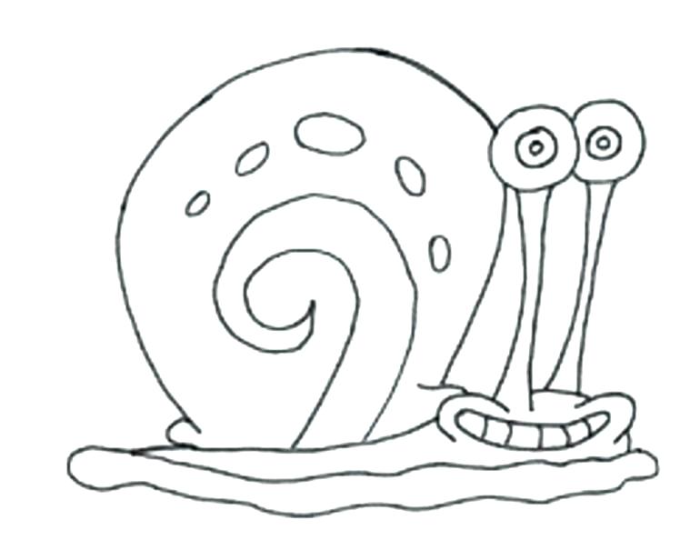 770x616 Snail Coloring Pages Snail Coloring Pages The Snail Coloring Pages