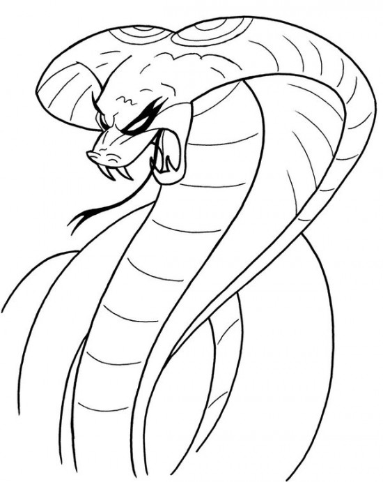 Snake Coloring Pages