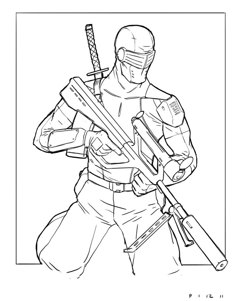 804x993 Snake Eyes Coloring Pages Download Coloring For Kids 2018