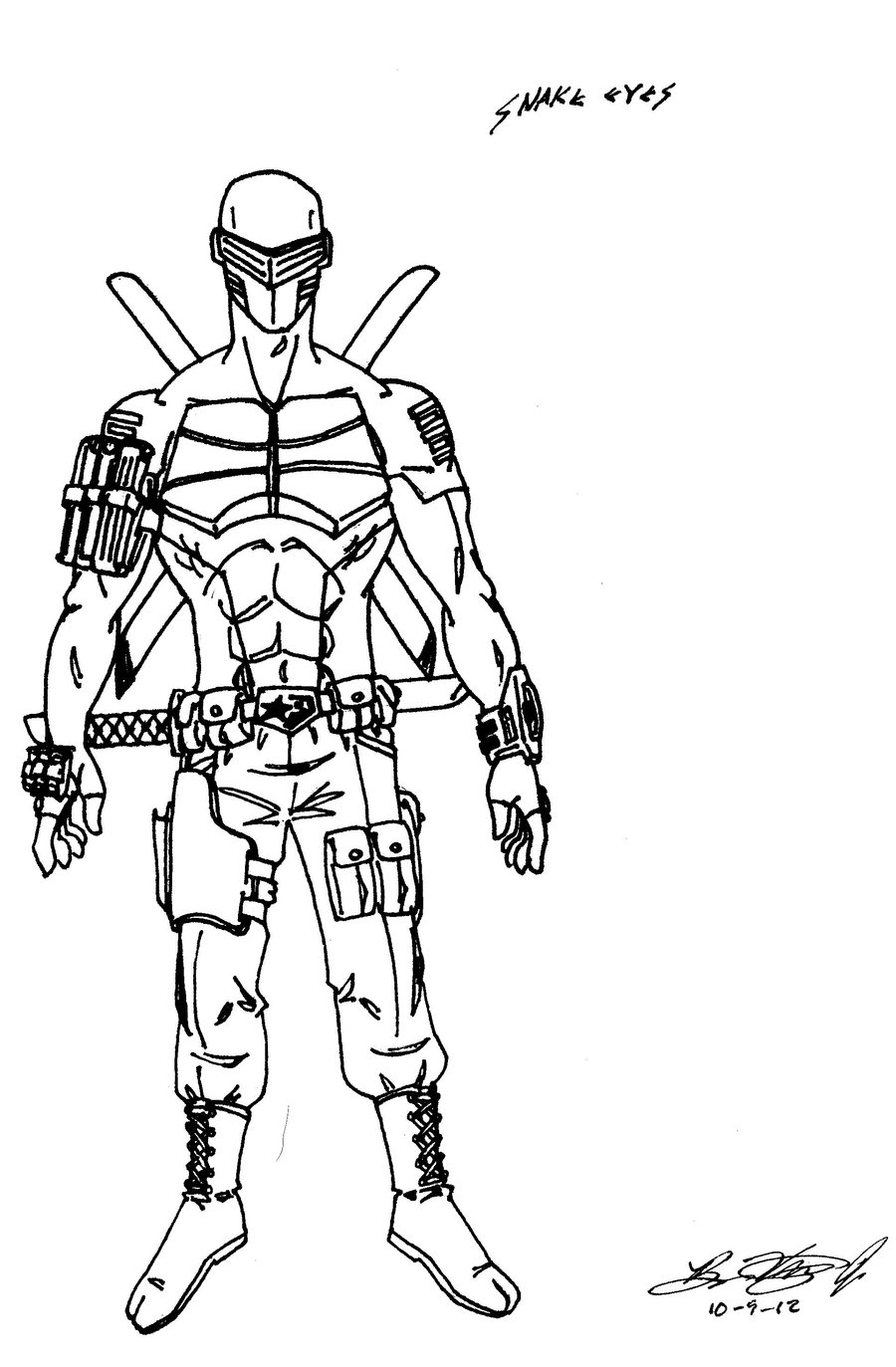 900x1373 Snake Eyes Coloring Pages. 390 Best G I Joe Images On Gi