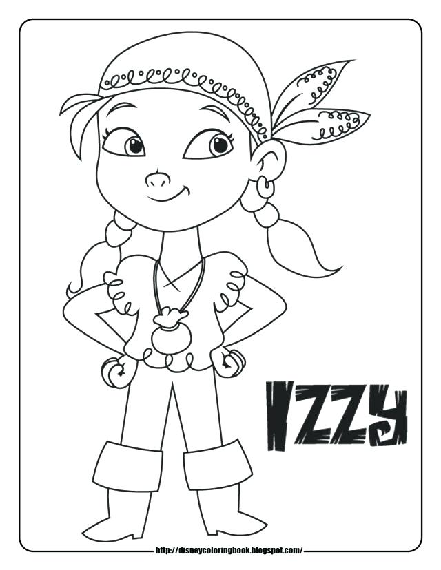 640x828 Jake And The Neverland Pirates Coloring Pages And The Coloring