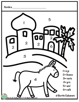 270x350 Mi Burrito Sabanero Coloring Page In Spanish By Mundo De Pepita Tpt