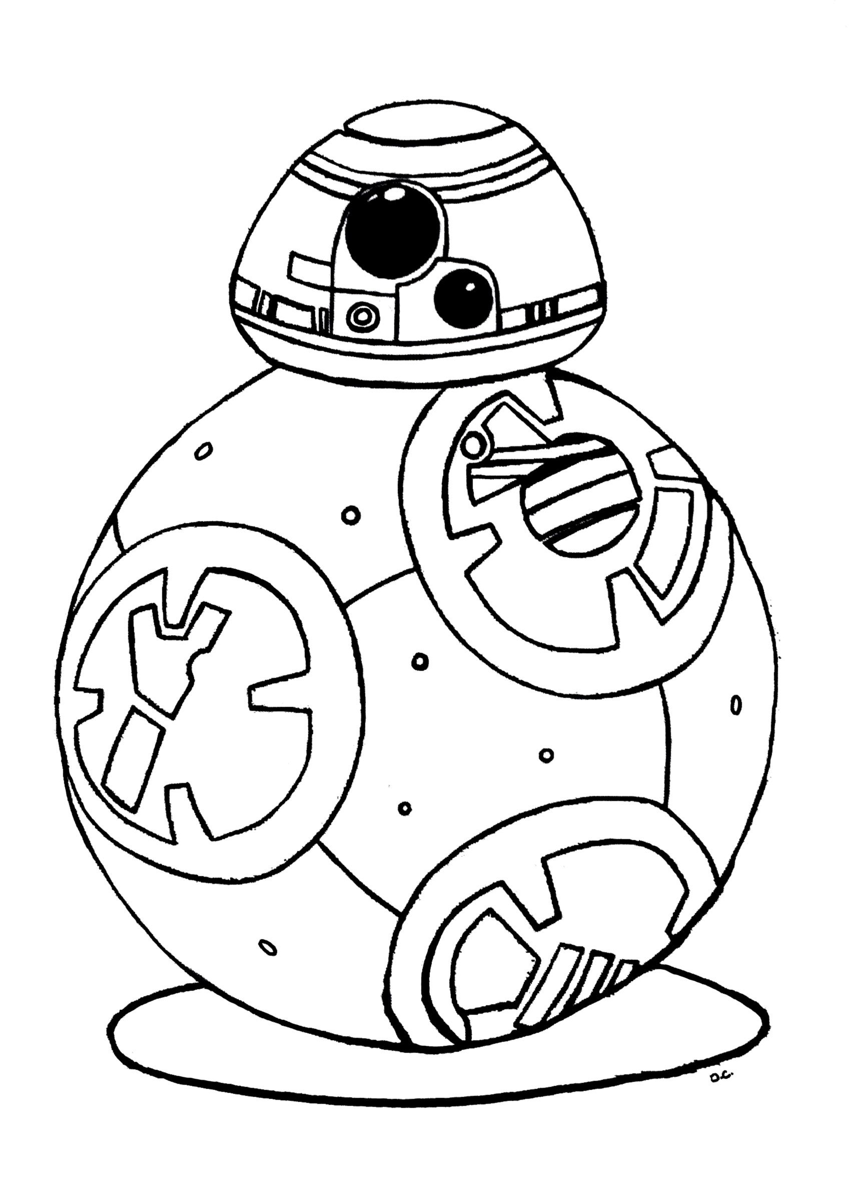 1697x2385 Bb8 Star Wars Printable Coloring Pages Star Wars Week