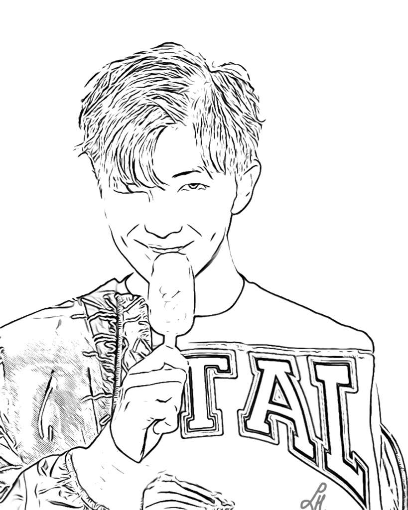 819x1024 Bts Coloring Pages Army's Amino