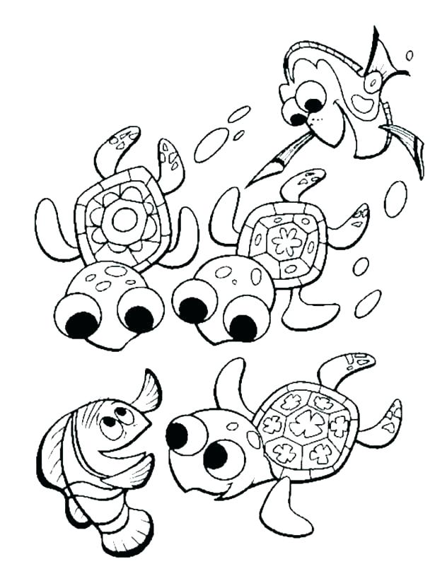 615x815 Turtle Coloring Pictures Floral Ornament Of Turtle Coloring Page