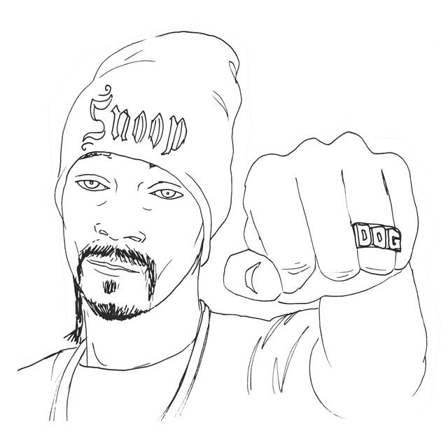 640x640 Snoop Dogg Hip Hop Coloring Book Compiled By Jamee Schleifer
