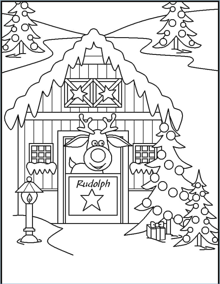 736x947 Snoopy Christmas Coloring Pages